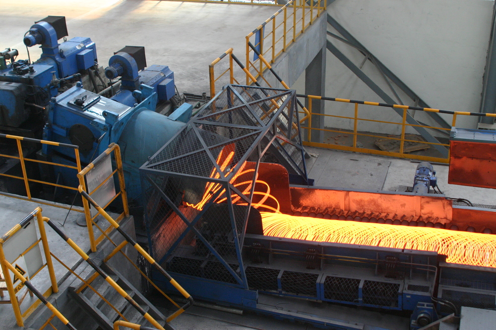Wire rod production line
